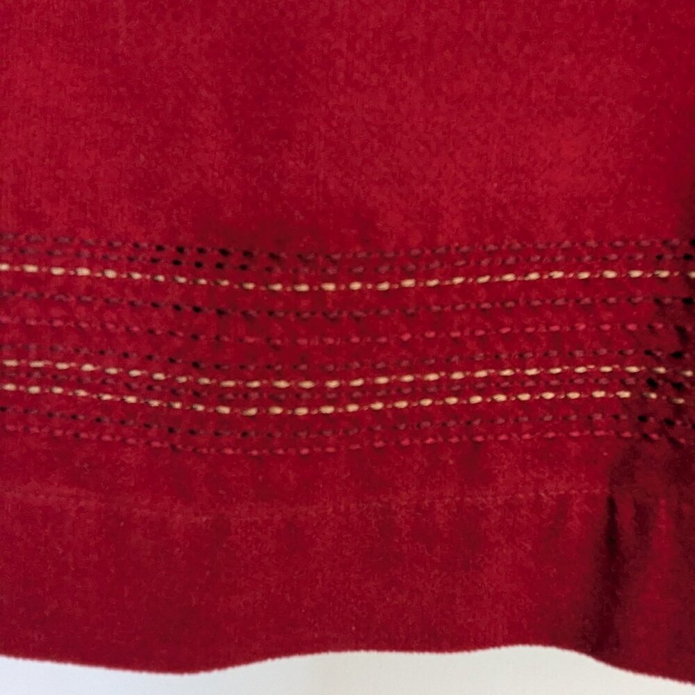 Boden Deep Red Mini Dress - Picture 5 of 10